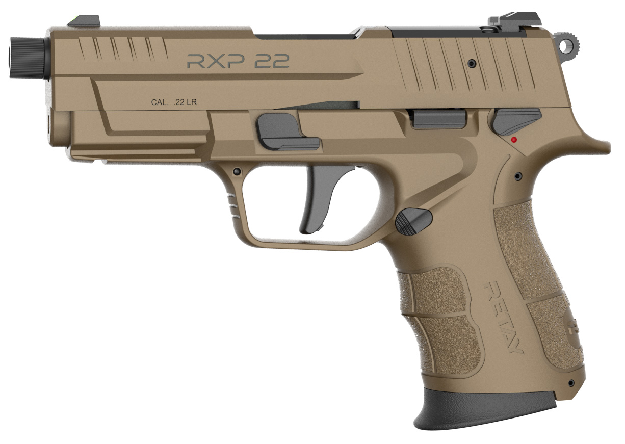 Retay RXP22 22LR FDE Threaded Barrel 13RD