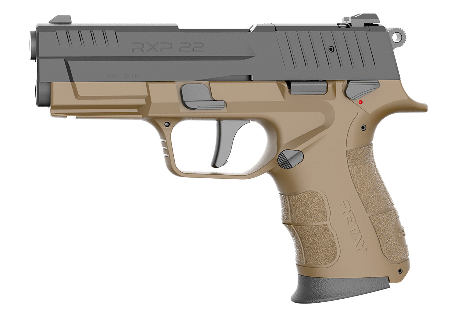 Retay RXP22 .22 LR 13+1 Fiber Optic Semi Auto Handgun