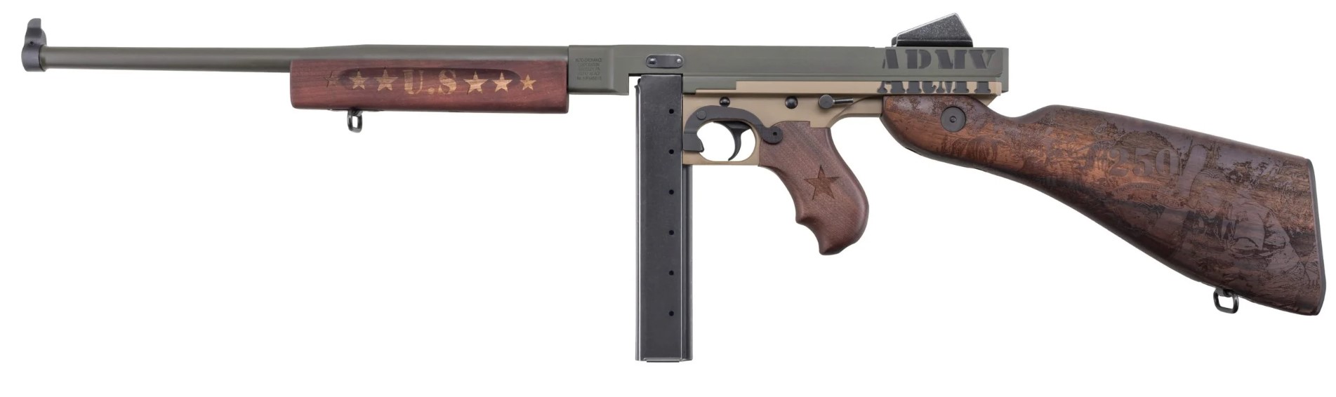 AUTO-ORDNANCE – THOMPSON THOMPSON M1 ARMY 250TH 45CAL - No Credit Card Fees - Free Shipping