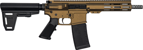 GLFA AR15 Pistol .223 Wylde 7.5" Barrel Bronze