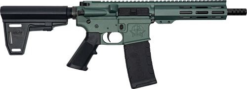 GLFA AR15 PISTOL W/BRACE 223 – WYLDE 7.5″ NIT CHARCOAL GREEN - No Credit Card Fees - Low, flat rate shipping