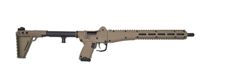 KelTec SUB-2000 Gen3 9mm Rifle - Multi Mag Tan