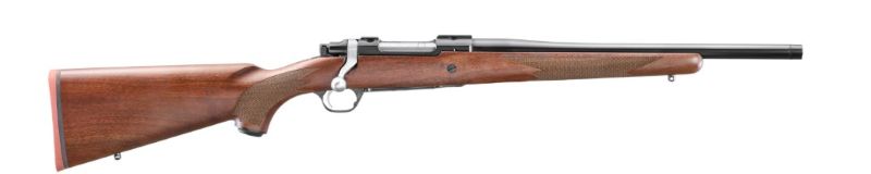 RUGER HAWKEYE HUNTER 6.5 CM – 16.6″ BLUE WALNUT THREADED - No Credit Card Fees - Free Shipping
