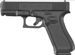 Glock 45 9mm Pistol with Fixed Sights and 17-Round Capacity