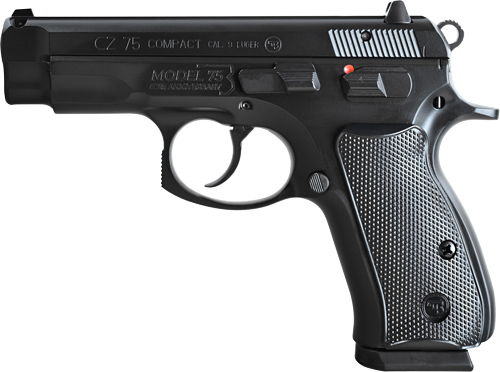 CZ 75 COMPACT 50TH ANNIVERSARY – 9MM FS 10RD BLACK POLYCOTE - No Credit Card Fees - Free Shipping