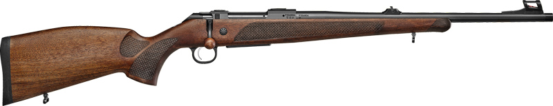 CZ 600 Plus Lux Rifle 308 Win 20 in Walnut w/ Fiber Optic & Thread 5rd - No Credit Card Fees - Low, flat rate shipping