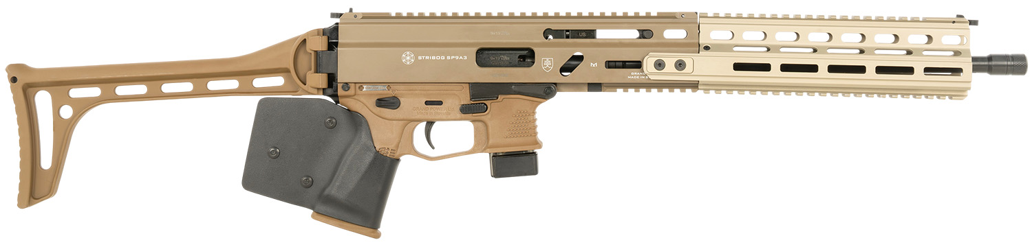 Grand Power Stribog SP9A3 9mm Semi Auto Rifle
