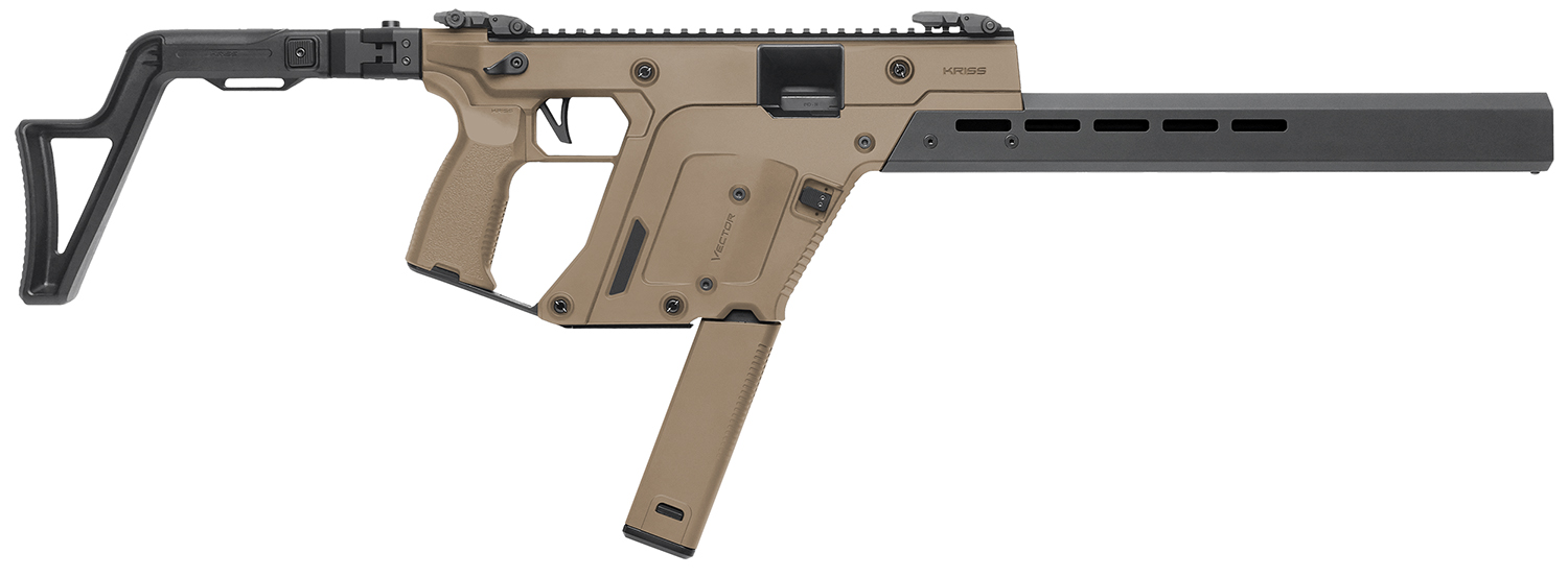 KRISS Vector CRB Gen3 9mm Carbine - 16" FDE