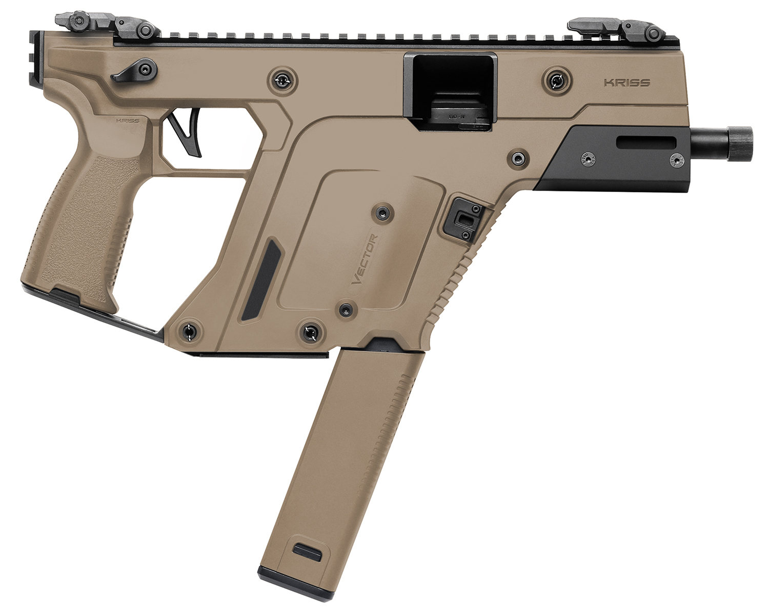 KRISS USA VECTOR SDP G3 10MM 5.5″ FDE - No Credit Card Fees - Free Shipping