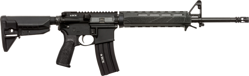 BCM MID-16 MOD-0 PMCR 5.56 – NATO 16″ 1-30RD MAG BLACK - No Credit Card Fees - Free Shipping