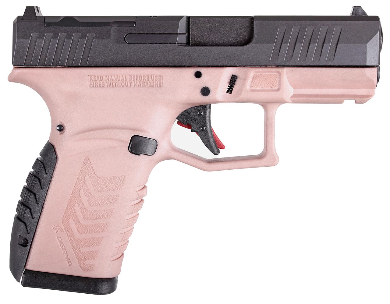DERYA ARMS DY9Z 9MM PINK/BLK 15+1 OR - No Credit Card Fees - Low, flat rate shipping
