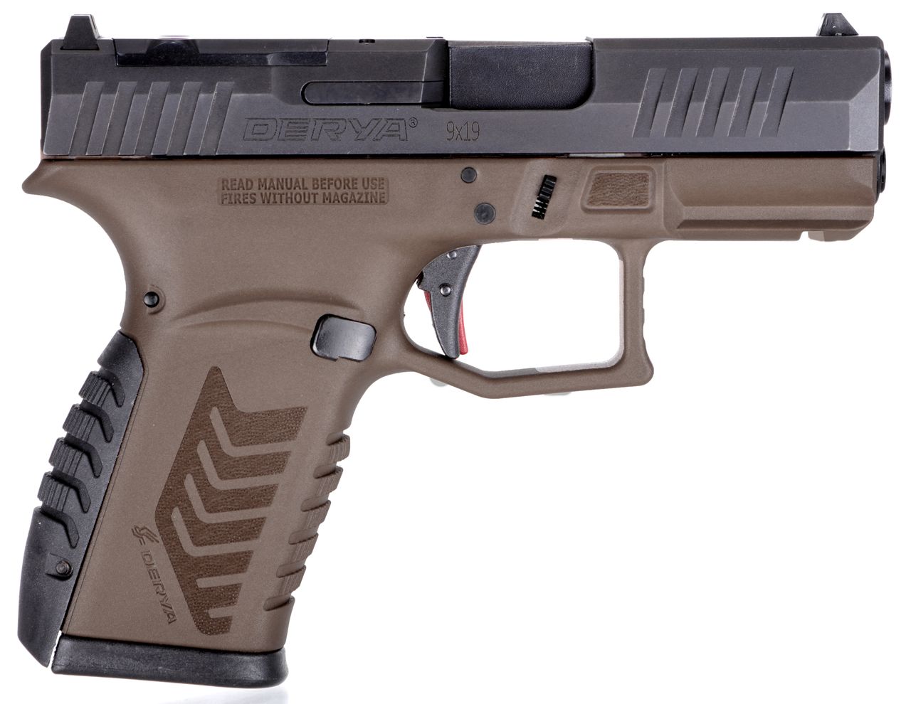 DERYA ARMS DY9Z 9MM BRONZE/BLK 15+1 OR - No Credit Card Fees - Low, flat rate shipping