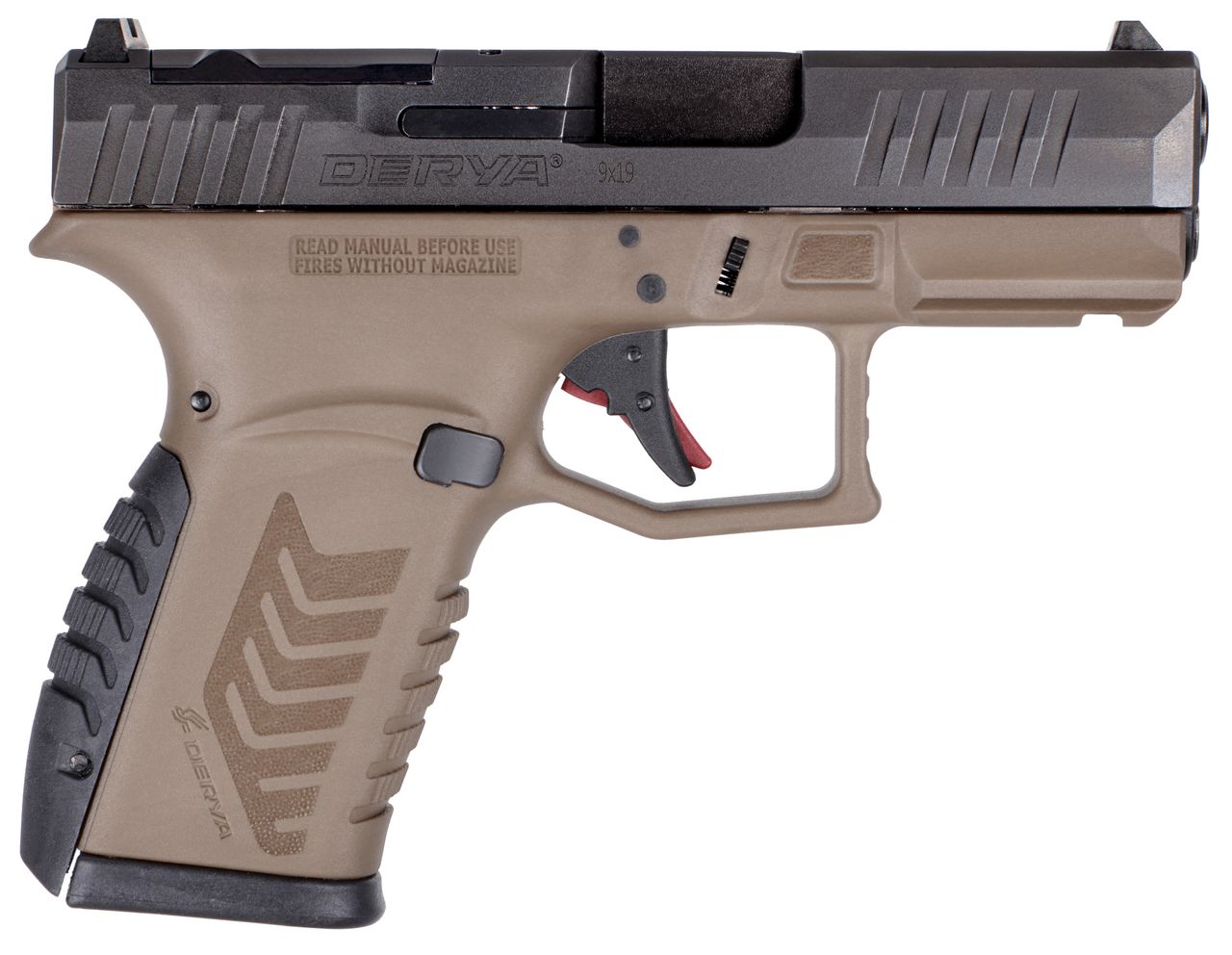 DERYA DY9Z.TTBB.TR DY9Z 9MM 15R OR BRWN/BLK - No Credit Card Fees - Low, flat rate shipping