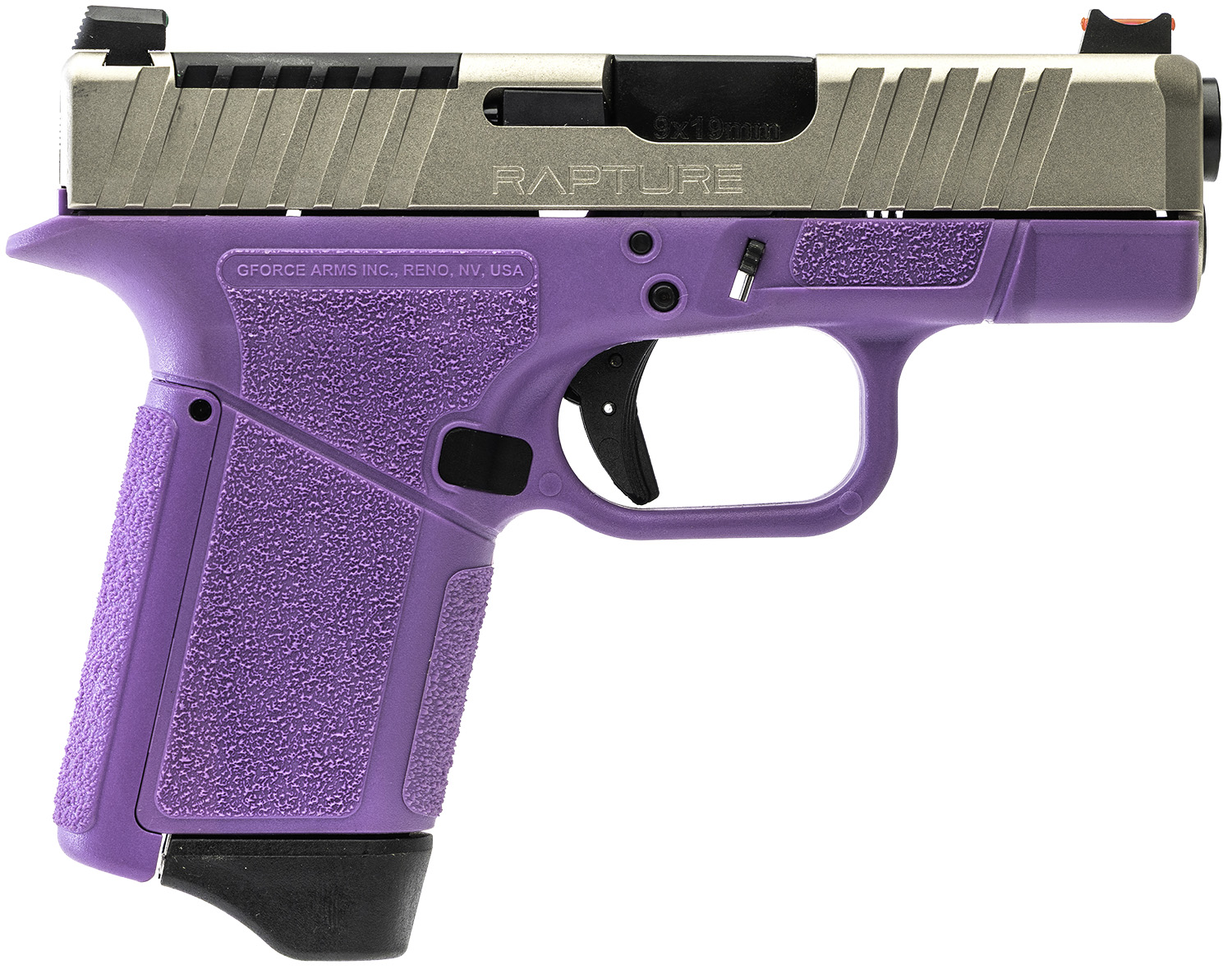 GFORCE ARMS GF9 9MM 3.25″ PPL/NKL 12+1 - No Credit Card Fees - Low, flat rate shipping