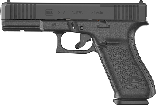 Glock 21 MOS V 45ACP Fixed – Sights 10-SHOT Black