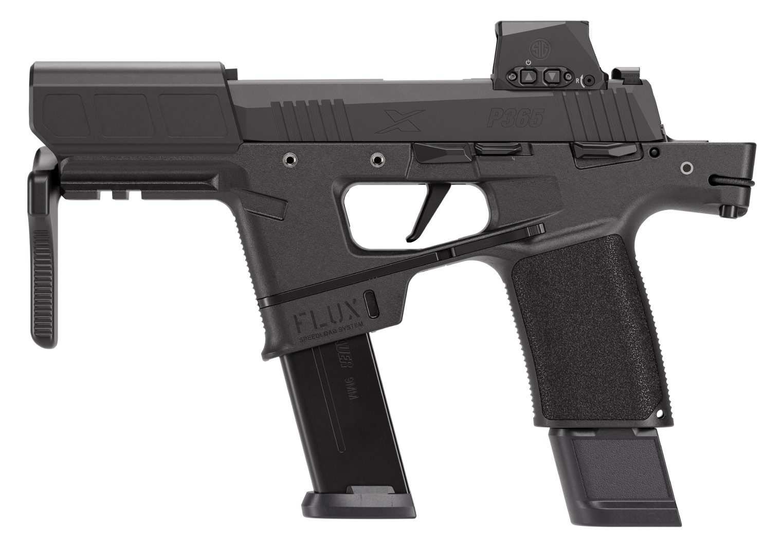 Sig Sauer P365 Flux 9mm Semi-Auto Pistol, 21+1
