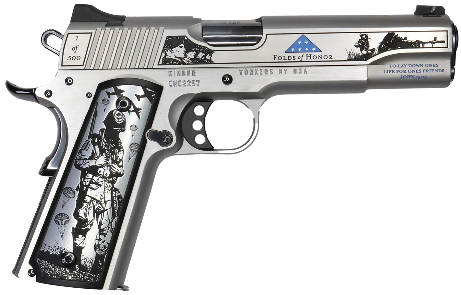 CNC Firearms Folds of Honor 1911 .45 ACP Limited Edition