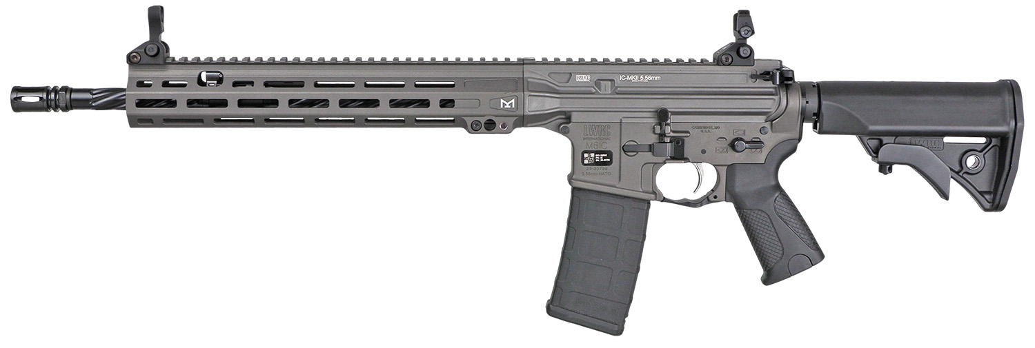 LWRC ICMKII 5.56MM TUNG 14.7″ 30+1 - No Credit Card Fees - Low, flat rate shipping