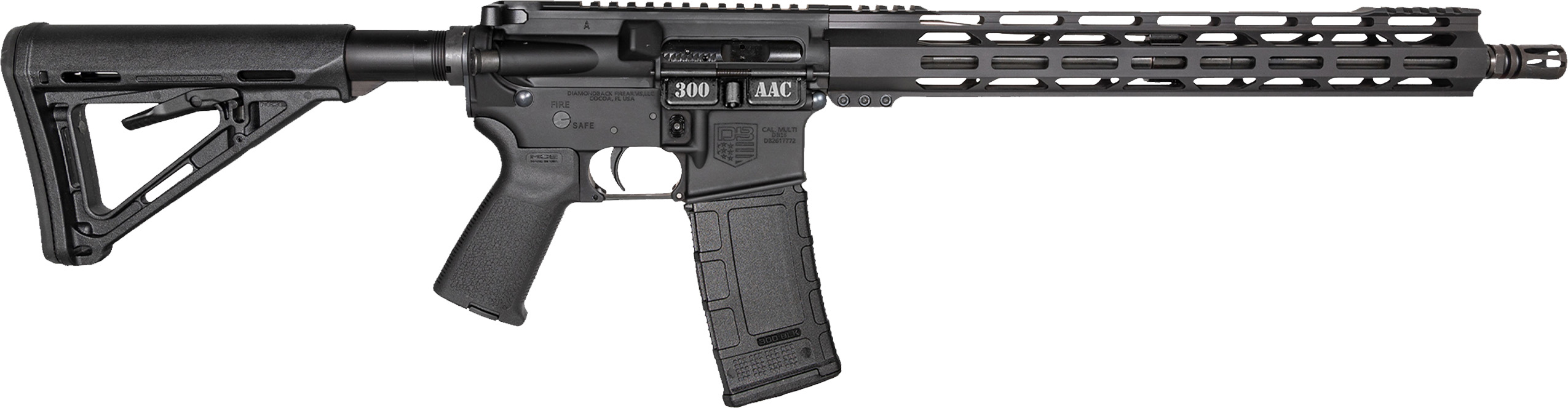 Diamondback DB15 300BLK Semi Auto Rifle 16"