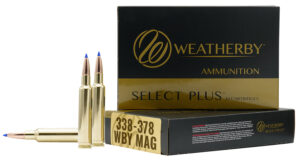 Weatherby 338-378 Weatherby Magnum 225gr Barnes TSX Ammo