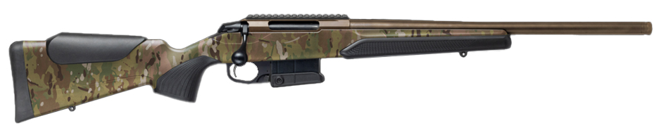 Tikka T3x CTR 6.5 Creedmoor Bolt Action Rifle, Camo