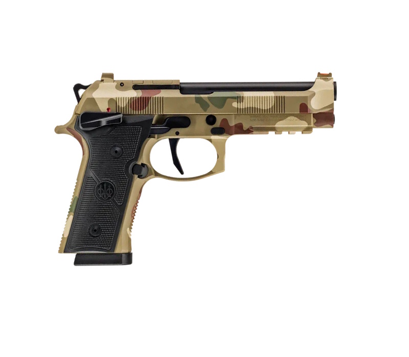 BERETTA 92XI SAO FS 9MM 4.7″ – 15RD FROGSKIN CAMO 2 MAGS - No Credit Card Fees - Low, flat rate shipping