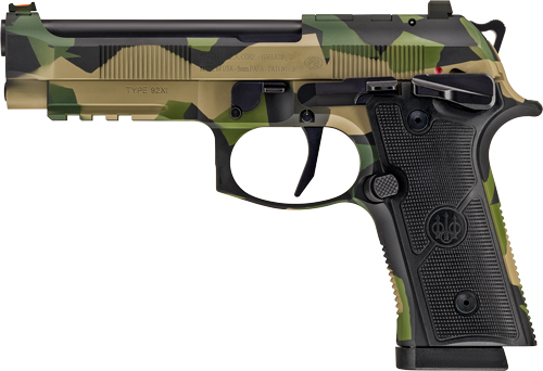 BERETTA 92XI SAO FS 9MM 4.7″ – 18RD SPLINTER CAMO 2 MAGS - No Credit Card Fees - Low, flat rate shipping