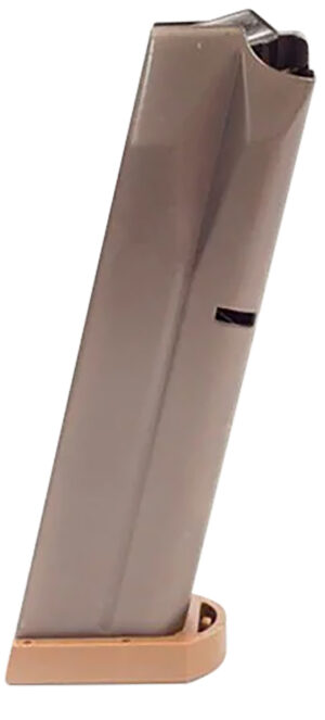 Beretta M9A3 9mm 17rd Magazine - Black/Tan Steel