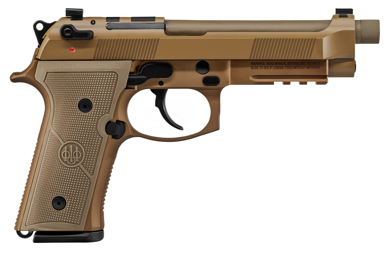 Beretta M9A4 9mm Luger 5.10" Threaded Barrel Pistol