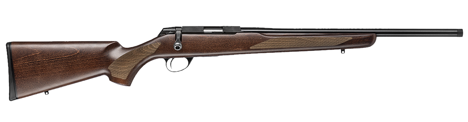 TIKKA T1X HUNTER 22LR 16″ – THREADED WOOD BLUED - No Credit Card Fees - Free Shipping