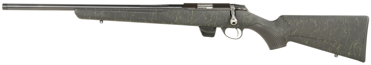 TIKKA T1X LEFT HAND 17HMR 20″ – THREADED BLUED/ROUGHTECH EMRLD - No Credit Card Fees - Free Shipping