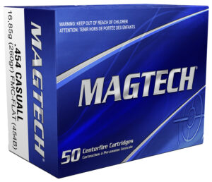 Magtech 454 Casull Ammo 260gr FMJ Flat Nose - 20 Rounds