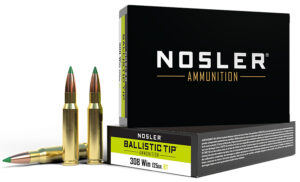 Nosler Ballistic Tip .308 Win 125gr Ammo - 20 Rounds