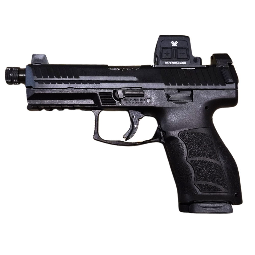 HECKLER AND KOCH (HK USA) VP9A1 K TAC 9MM BK 15+1 NS VTX - No Credit Card Fees - Low, flat rate shipping
