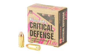 Hornady Critical Defense Lite 9mm Ammo 100gr FTX