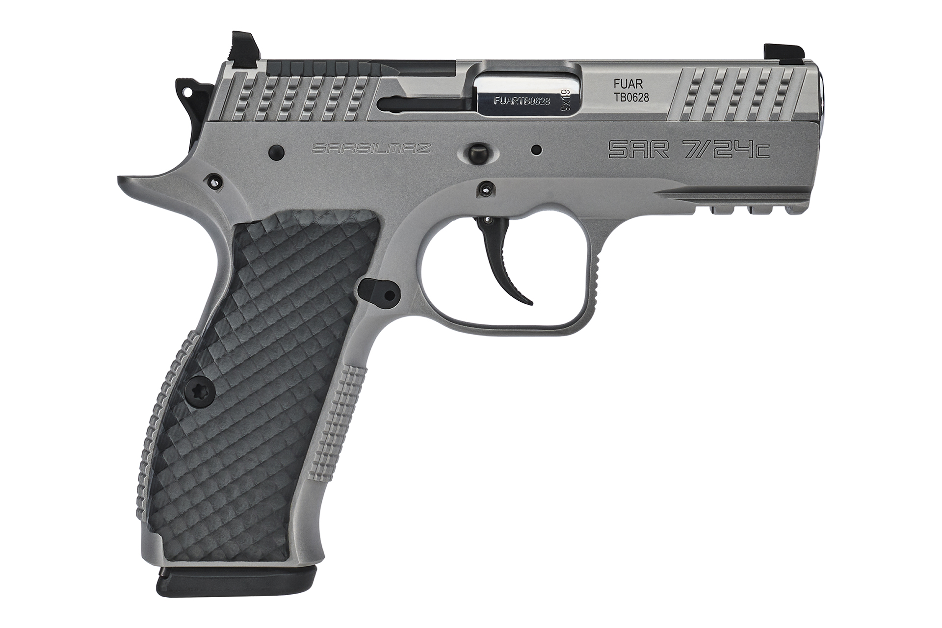 SAR FIREARMS 7/24 COMPACT 9MM SS 3.9″ 17+1 - No Credit Card Fees - Low, flat rate shipping