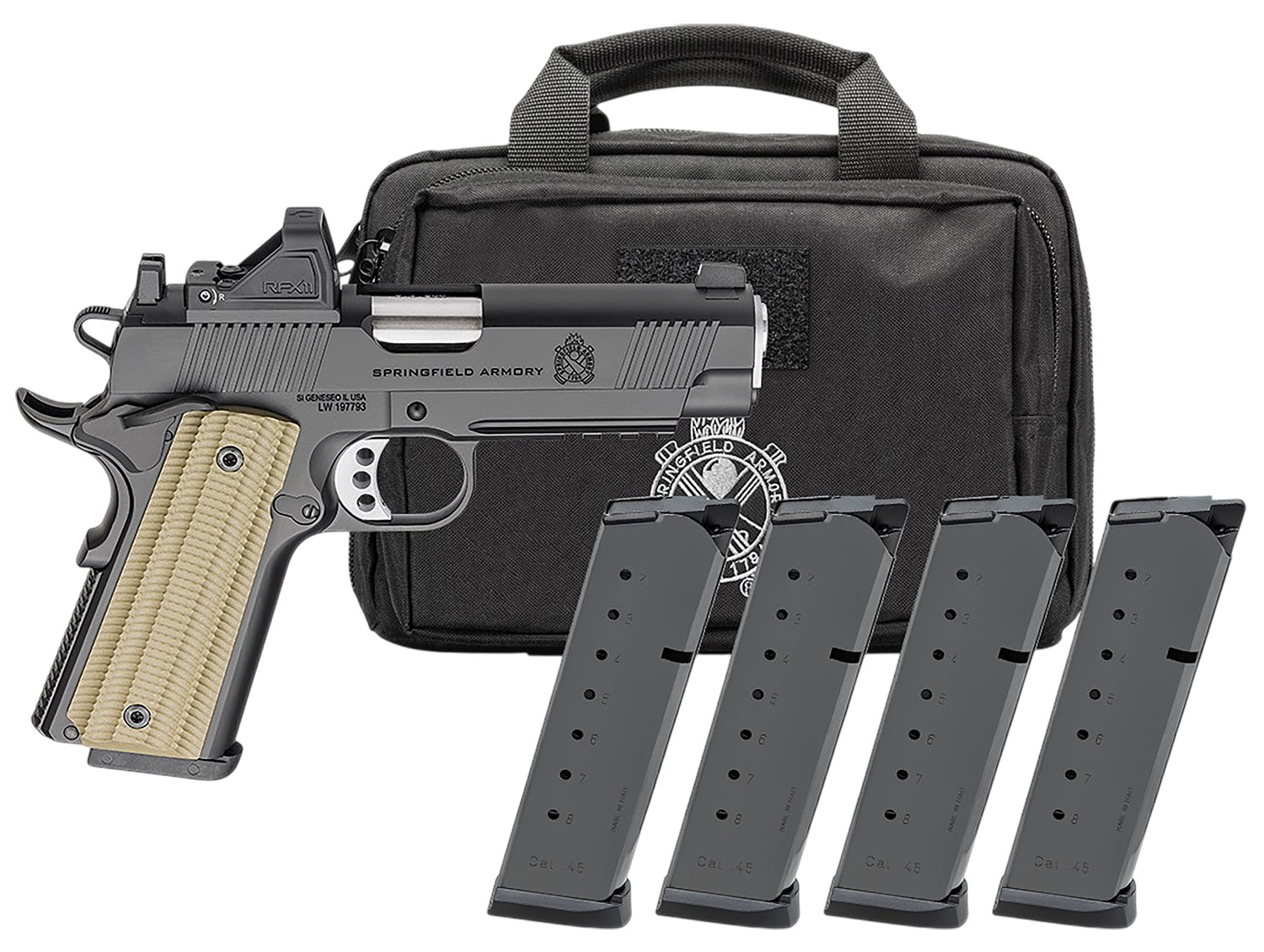 1911 Opertr 45ACP 4.25″ AOS 8r - No Credit Card Fees - Free Shipping