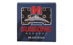 Hornady 9mm 147gr XTP Subsonic Ammo - 25 Rounds