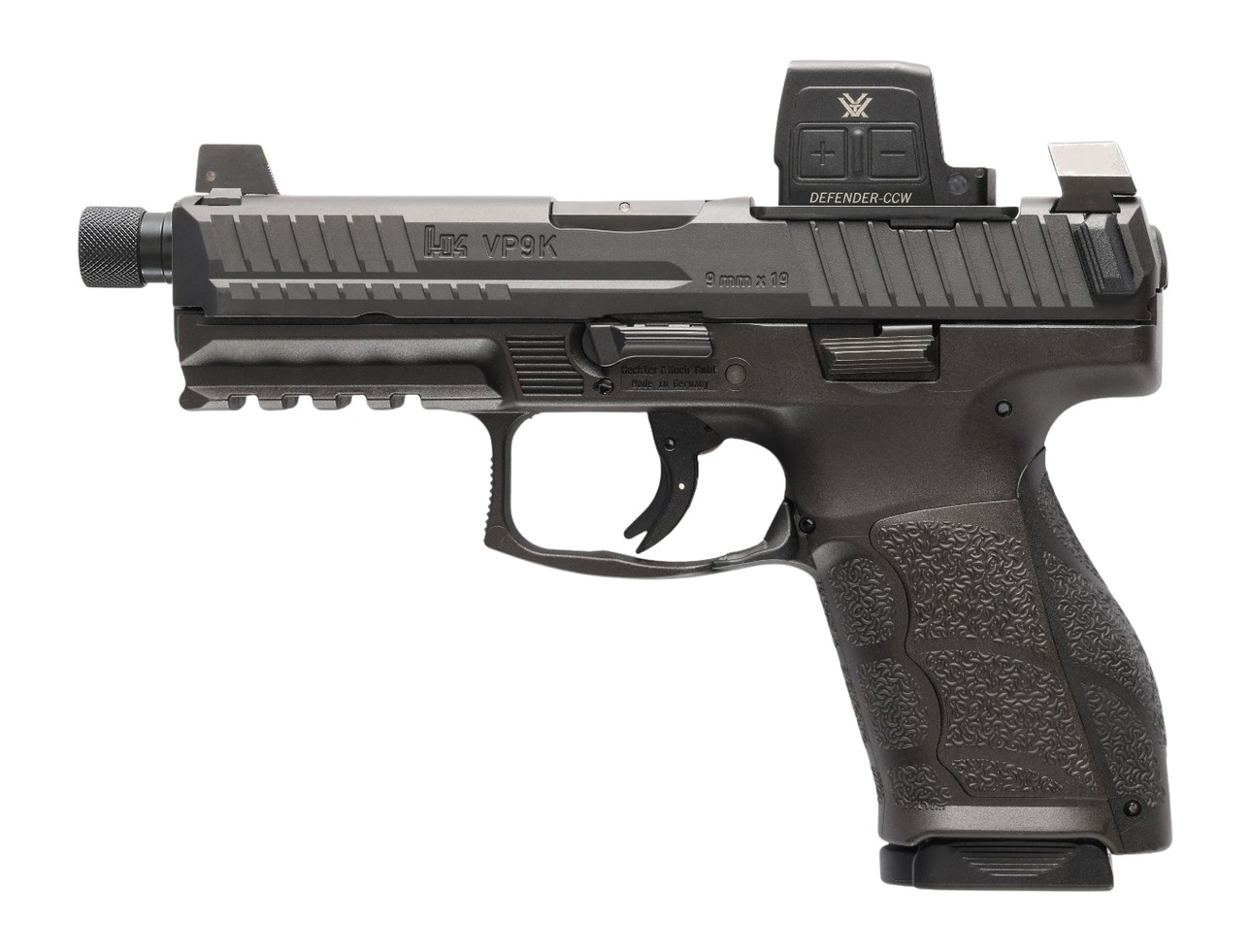 HECKLER AND KOCH (HK USA) VP9A1 K TAC 9MM BK 10+1 NS VTX - No Credit Card Fees - Low, flat rate shipping