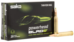 SAKO PowerHead Blade 7mm Ammo - 140gr, 20 Rounds