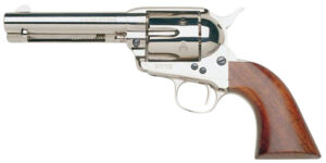 1873 Cattleman 45 Colt Revolver - Nickel-Plated Finish