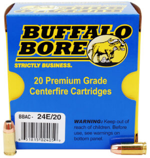 Buffalo Bore 9mm Luger +P Ammunition 124gr JHP