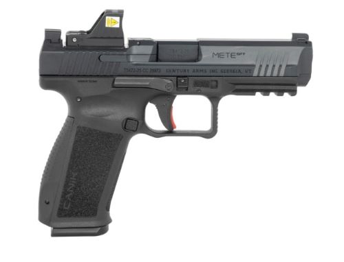 CENTURY CANIK METE SFT ONE SERIES 9MM BLK PSTL 4.46 BRL 1-18RD MAG W/ MECANIK MO1 OPTIC - No Credit Card Fees - Low, flat rate shipping