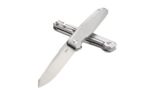 CRKT Facet Silver Knife 3.37" Plain Edge by Columbia River