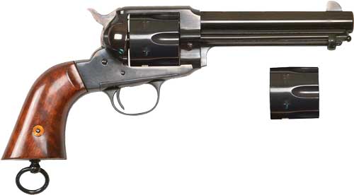 Cimarron CA159 1890 .45 LC 5.5″ 6 Rounds 5.5″ w/ .45 ACP Cylinder Blued/Walnut - No Credit Card Fees - Low, flat rate shipping