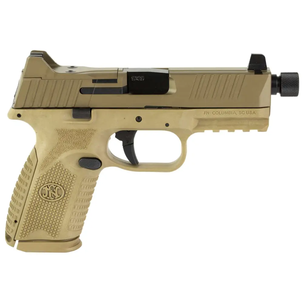 FN 509 M Tactical 9mm Pistol FDE with Night Sights