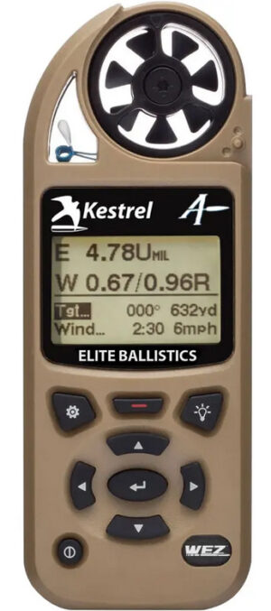 Kestrel 5700X WEZ Weather Meter - Tactical Precision