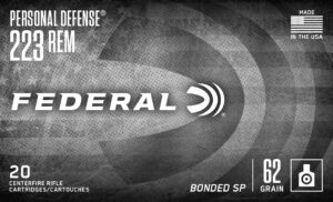 Federal 223 62GR Bonded SP Rifle Ammunition - 20 Rounds