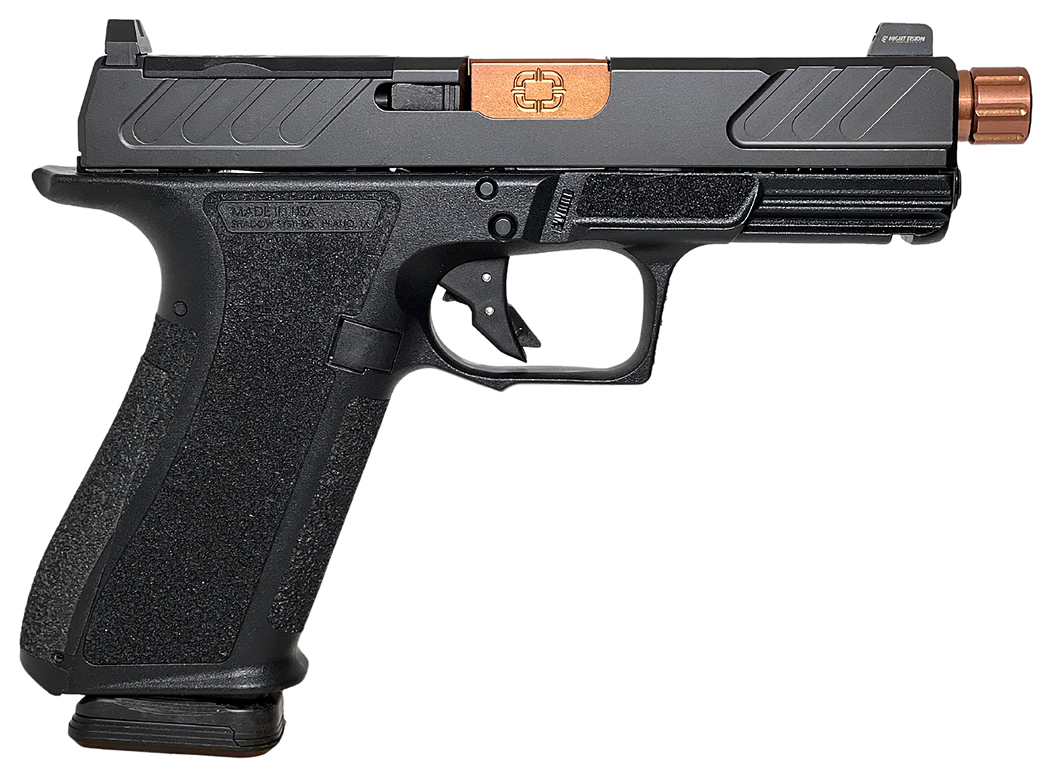 Shadow Systems BLEM XR920 9mm Pistol - Black/Bronze
