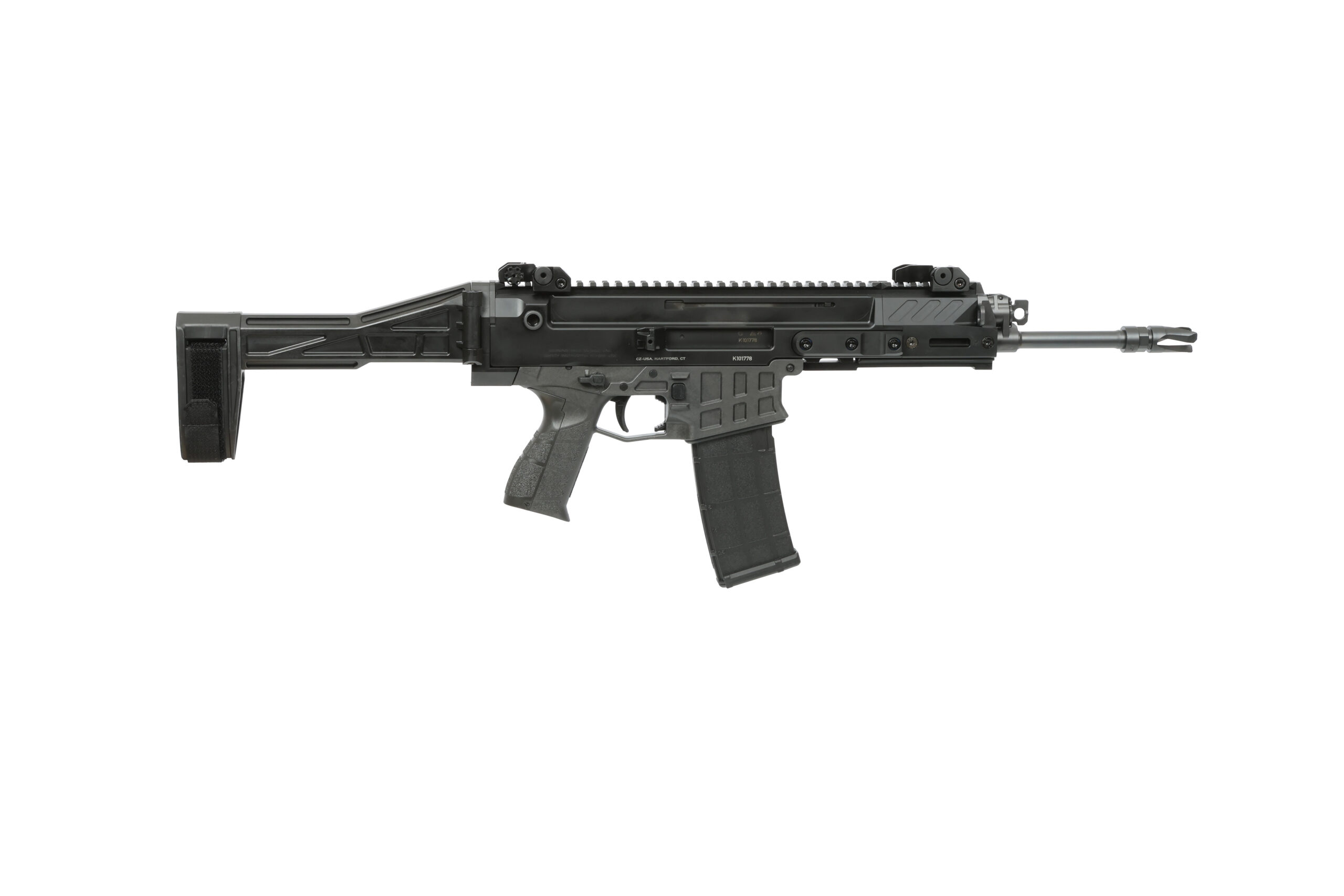 CZ BREN 2 MS 5.56 Semi Auto Pistol - 11" Barrel